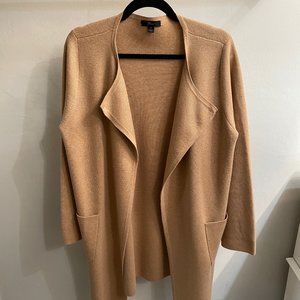 J Crew Juliette Collarless Sweater-Blazer